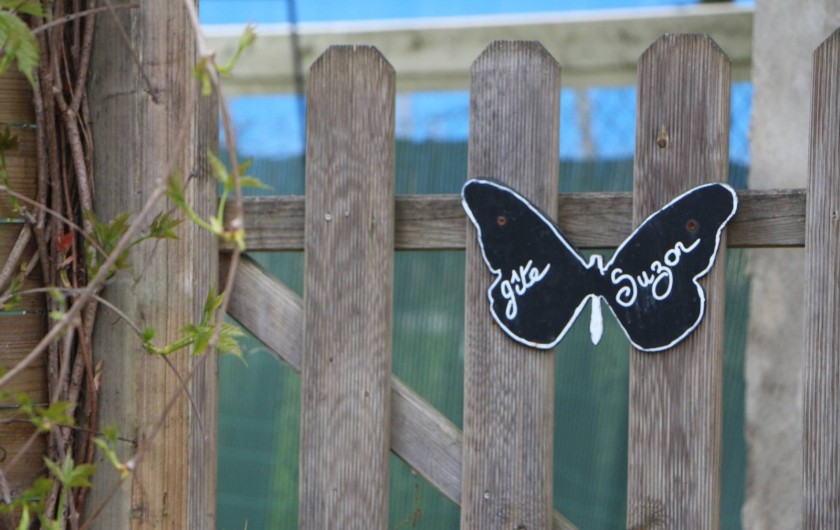 Location de vacances - Gîte à Vignonet - Entrée jardin privatif