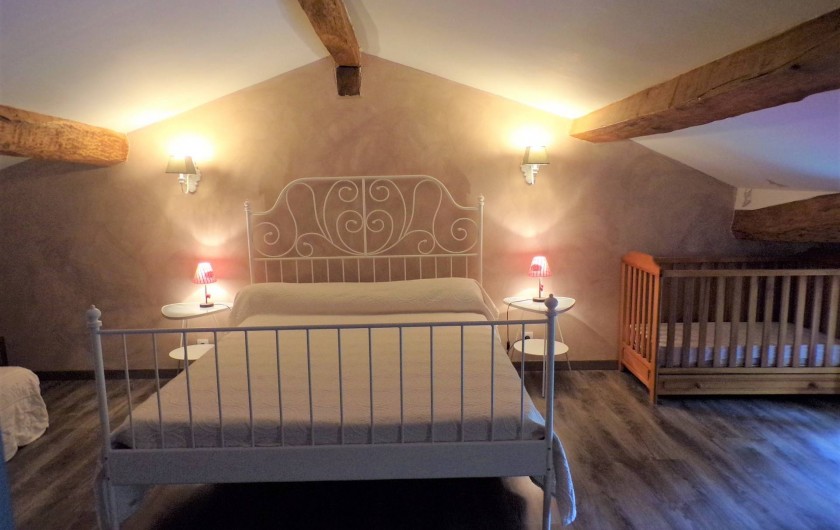 Location de vacances - Gîte à Vignonet - Chambre étage