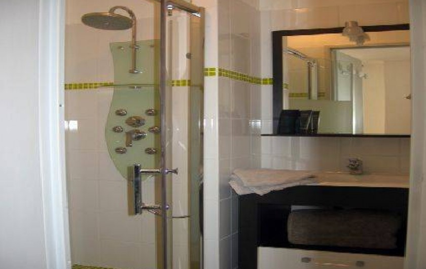 Location de vacances - Maison - Villa à Hourtin - Cottages Hourtin*** salle de bain