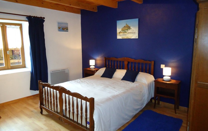 Location de vacances - Gîte à Saint-Privat-du-Dragon - Chambre avec lit 140 x 190