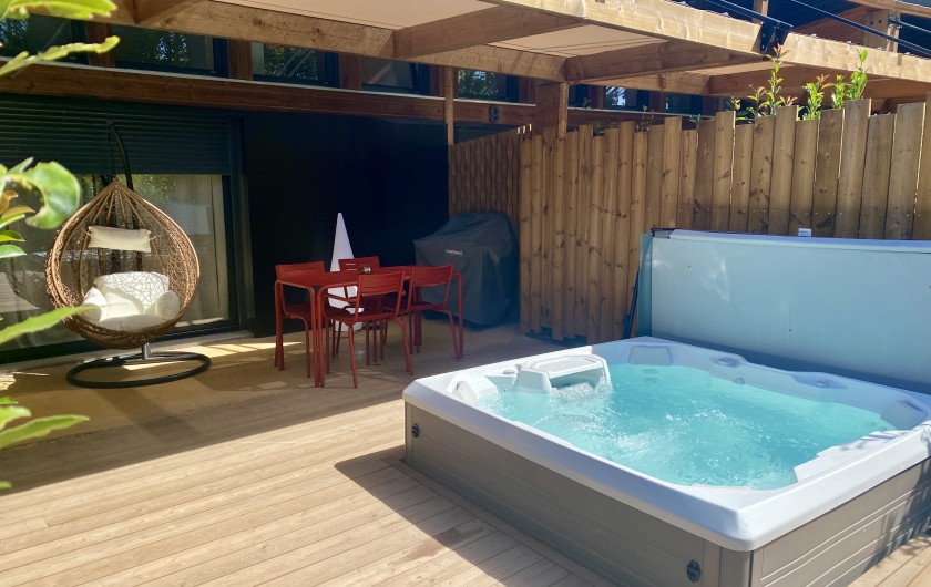 Location de vacances - Gîte à Saint-Affrique - Spa privatif