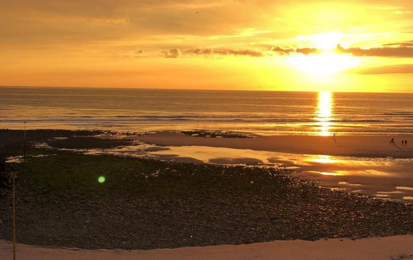 Location de vacances - Appartement à Wimereux - couché soleil