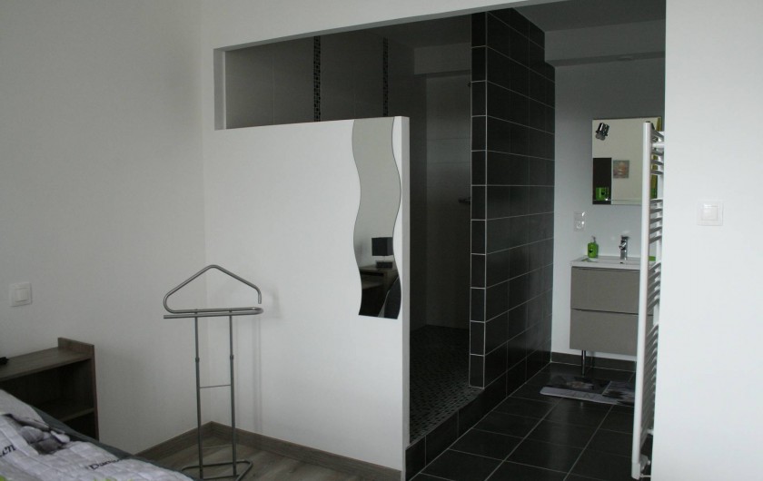 Location de vacances - Appartement à Luxeuil-les-Bains - douche italienne coin salle de bain