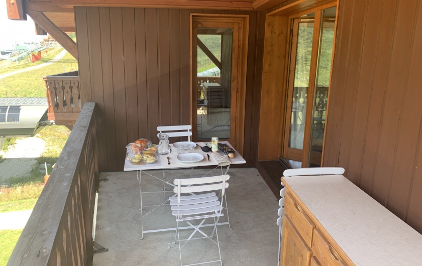 Location de vacances - Appartement à Les Menuires - Balcon