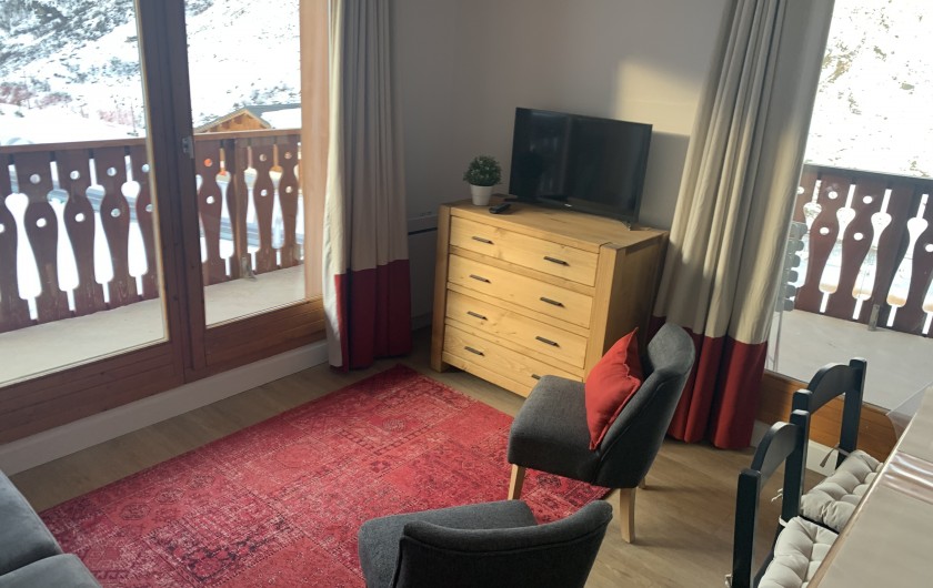 Location de vacances - Appartement à Les Menuires - Séjour