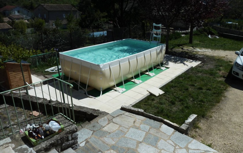 Location de vacances - Mas à Saint-Paul-le-Jeune - piscine