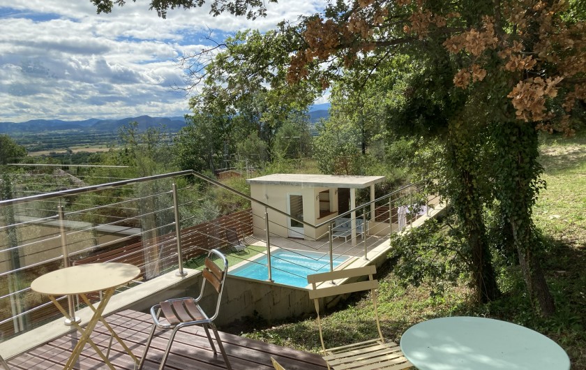 Location de vacances - Villa à Barjac