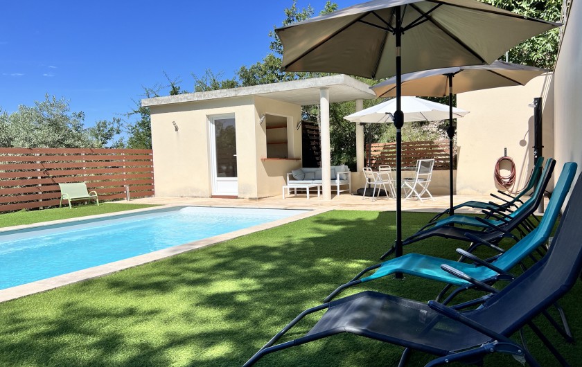 Location de vacances - Villa à Barjac