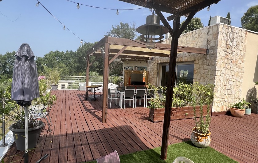 Location de vacances - Villa à Barjac