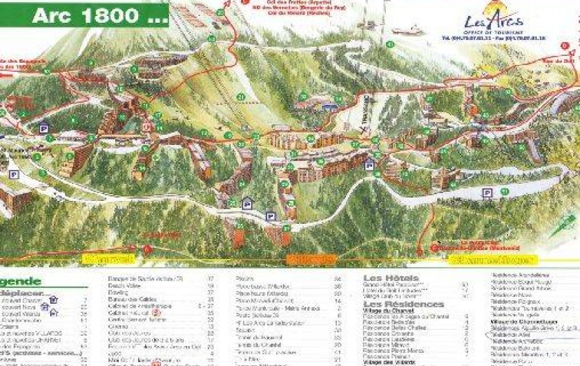 Location de vacances - Appartement à Les Arcs