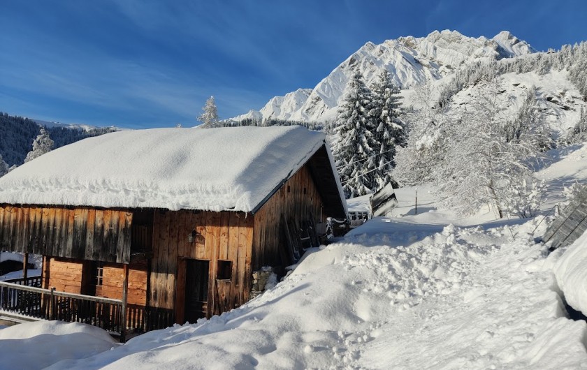 Location de vacances - Chalet à La Giettaz