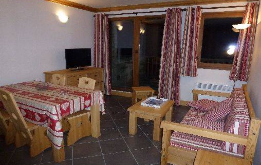 Location de vacances - Appartement à Lanslebourg-Mont-Cenis - Séjour