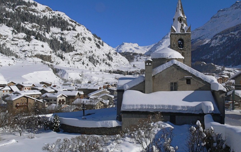 Location de vacances - Appartement à Lanslebourg-Mont-Cenis - Lanslevillard en hiver