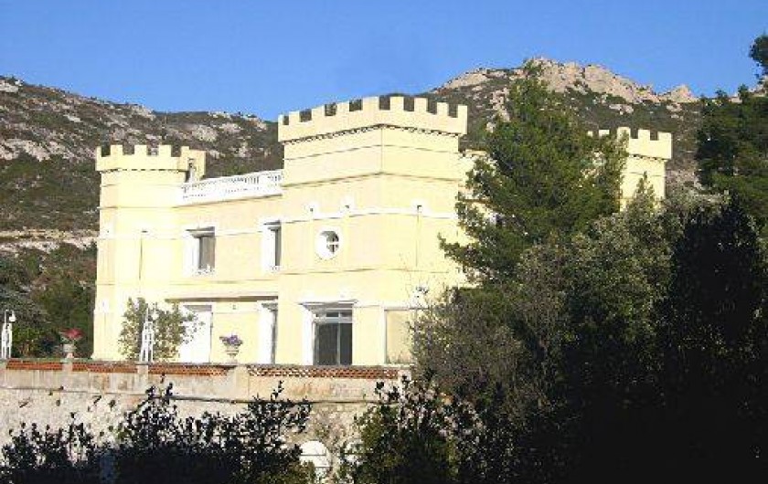 Location de vacances - Villa à Marseille - Le château de l'Aroumias