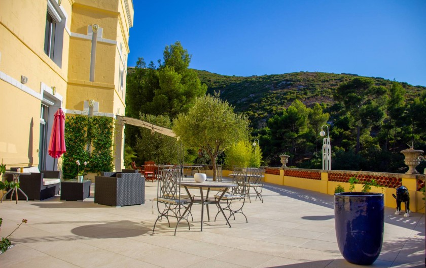 Location de vacances - Villa à Marseille - La terrasse
