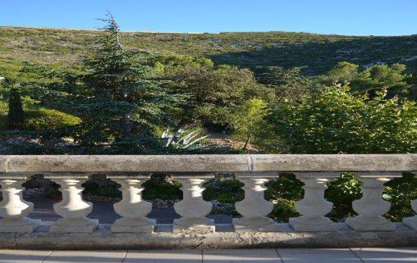 Location de vacances - Villa à Marseille - La vue du balcon de la suite de la Tour