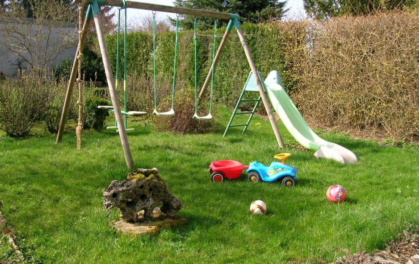 Location de vacances - Gîte à Chantraines - Portique enfants
