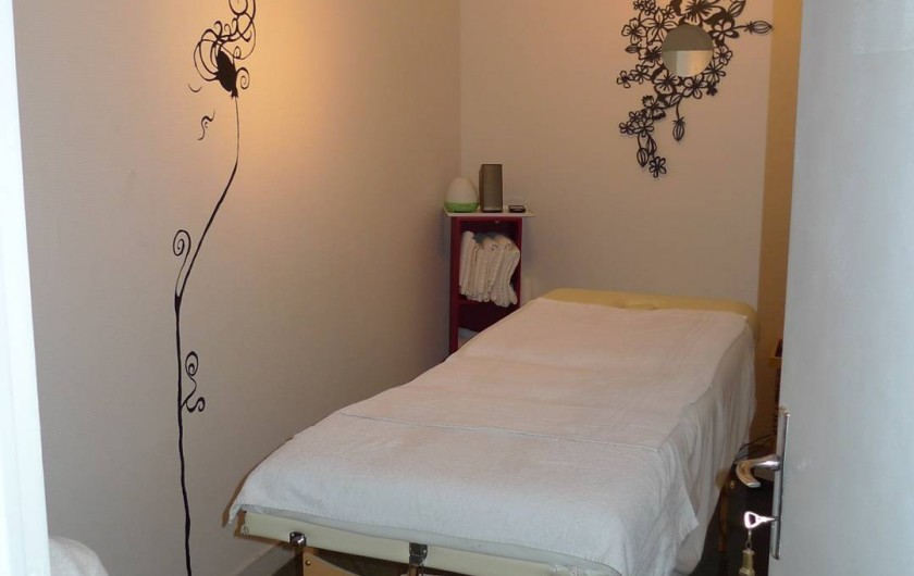 Location de vacances - Studio à Saint-Malo - le salon de massages/réflexologie