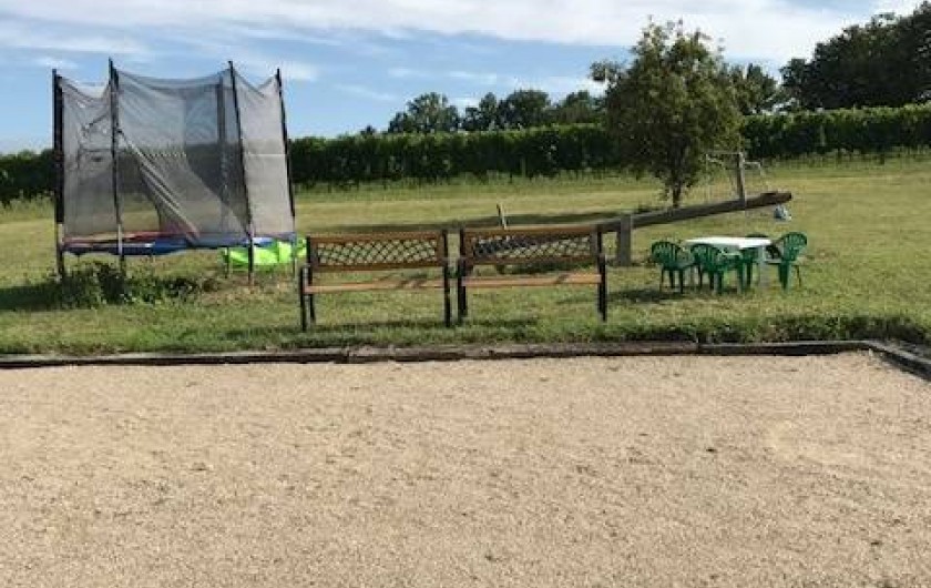 Location de vacances - Gîte à Gornac - AIRE  DE JEUX