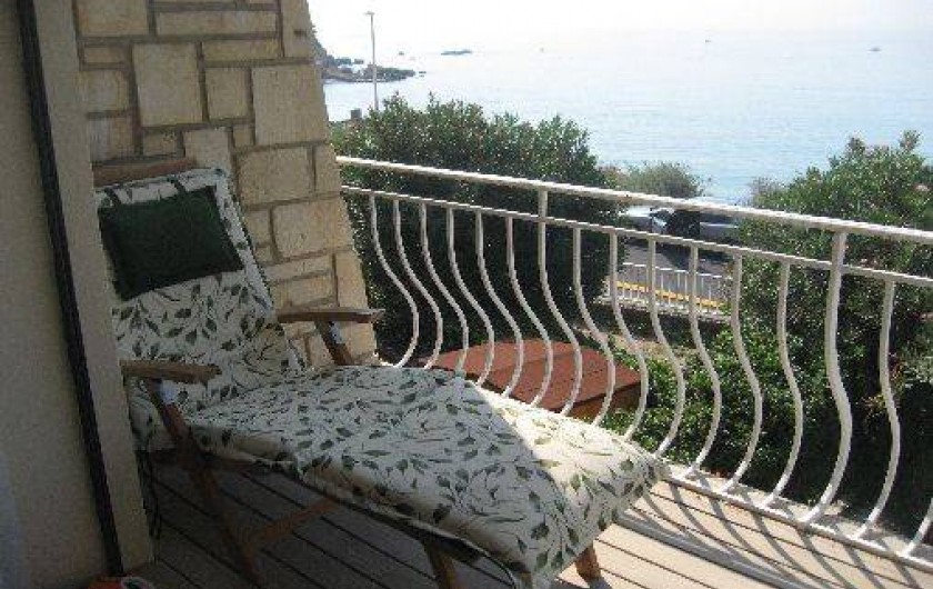 Location de vacances - Appartement à Carry-le-Rouet - balcon sud