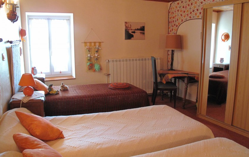 Location de vacances - Gîte à Lapalud - chambre 2