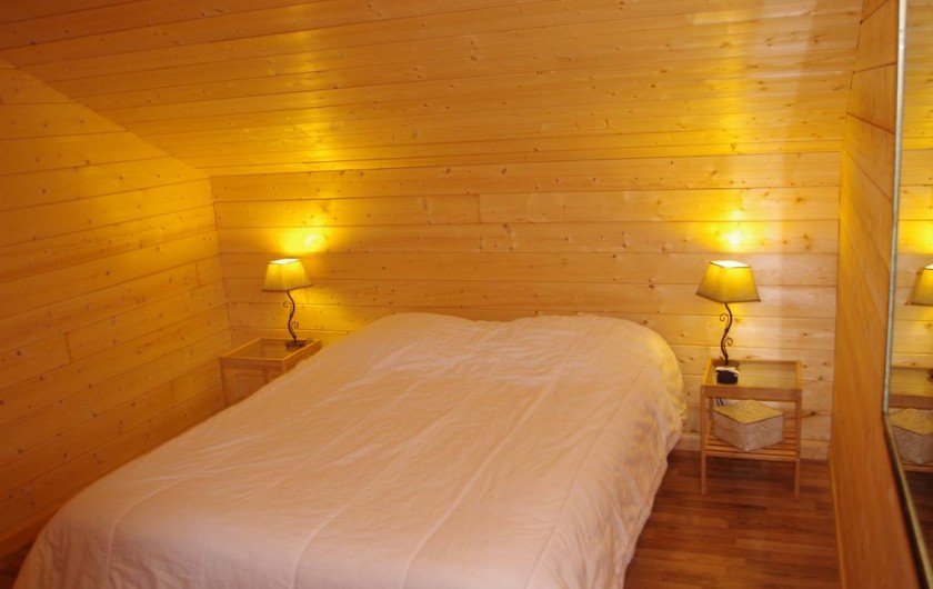 Location de vacances - Chalet à Melon - Chambre le Flocon