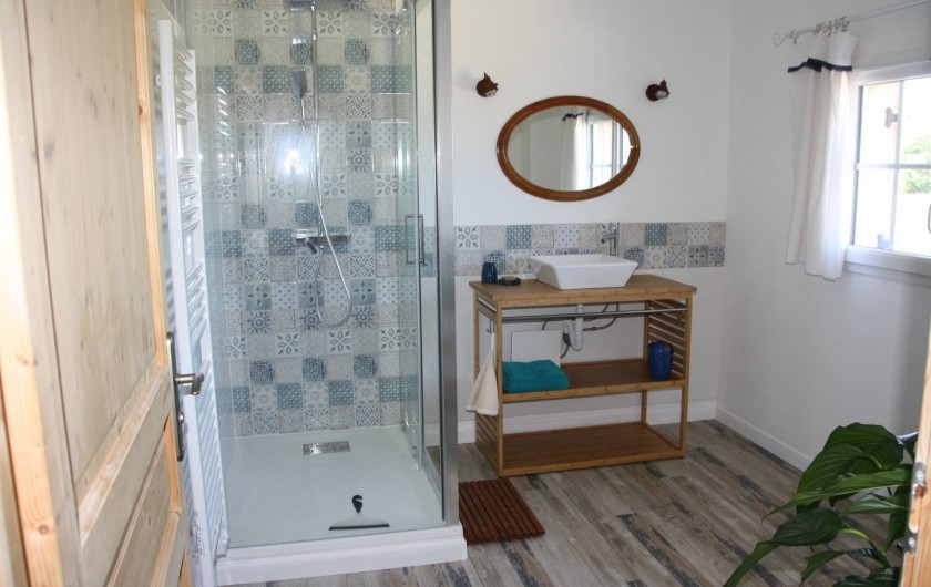 Location de vacances - Gîte à La Force - "L'Hirondelle" Salle d'eau