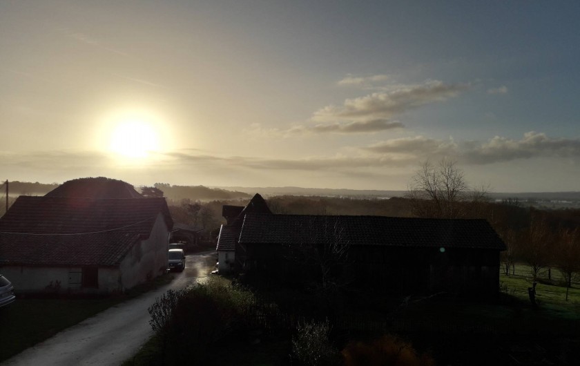 Location de vacances - Gîte à La Force - Vue depuis les chambres d'hôtes