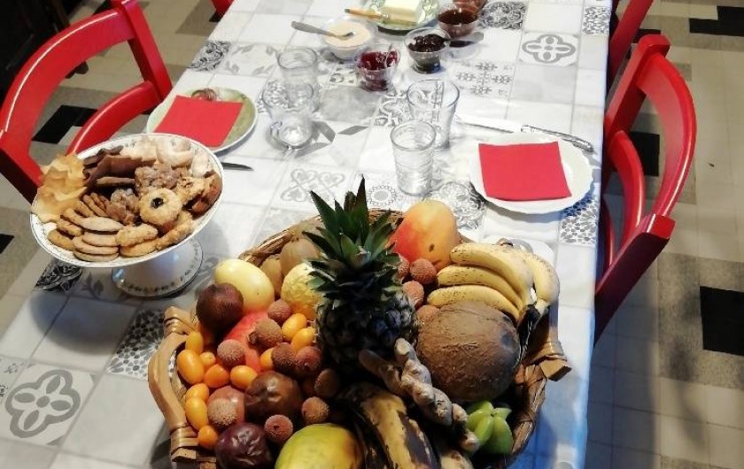 Location de vacances - Gîte à La Force - Petit-déjeuner