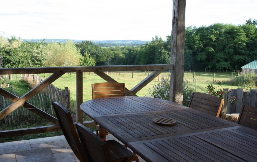 Location de vacances - Gîte à La Force - "Le Séchoir" Terrasse