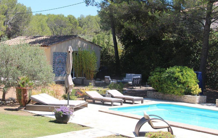 Location de vacances - Studio à Velaux - Piscine