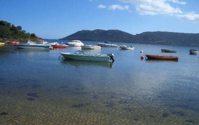 Location de vacances - Studio à Porto-Vecchio - PLAGE CORPS MORTS
