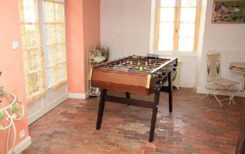 Location de vacances - Gîte à La Jaudonnière - Baby-foot de pro de marque PETIOT