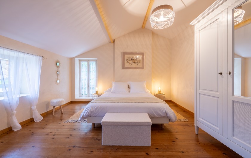 Location de vacances - Gîte à La Jaudonnière - Chambre 2 ( lit 160x200 )