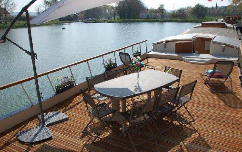 Location de vacances - Péniche à Maconge