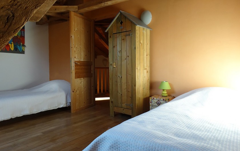Location de vacances - Gîte à Bourrou - chambre 2 Alep