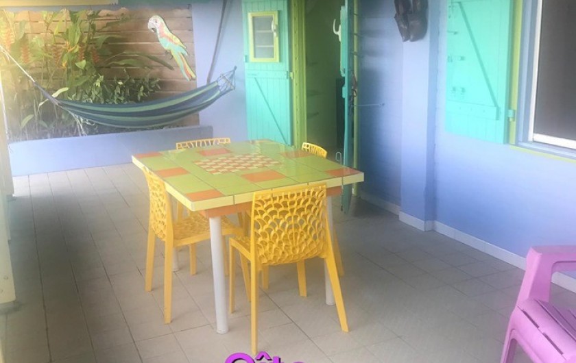 Location de vacances - Gîte à Sainte-Anne - gite bougainvillier pour 2 adultes ou 2 adultes 1 enfant