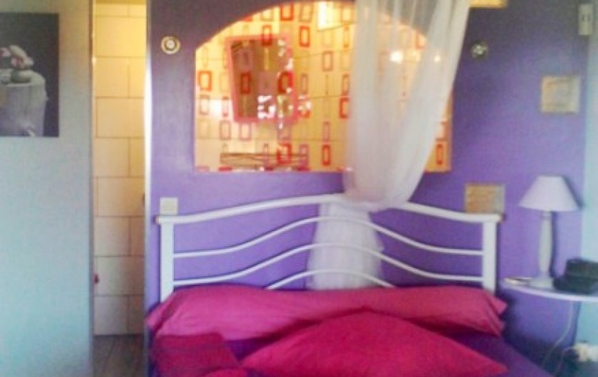 Location de vacances - Gîte à Sainte-Anne - chambre gite bougainvillier