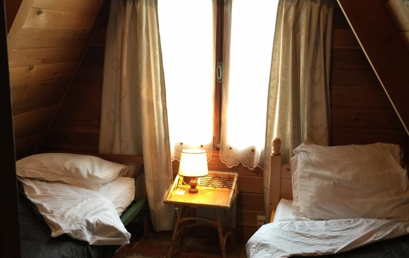 Location de vacances - Chalet à Allos - CHAMBRE R+1 / EST