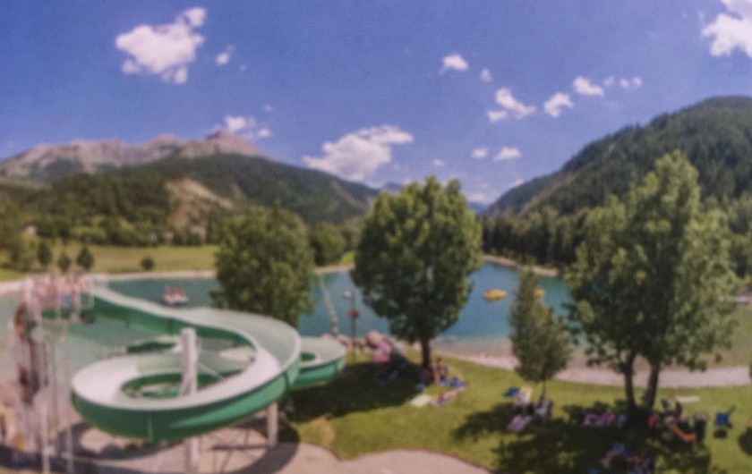 Location de vacances - Chalet à Allos - BASE NAUTIQUE D'ALLOS À 1500 M