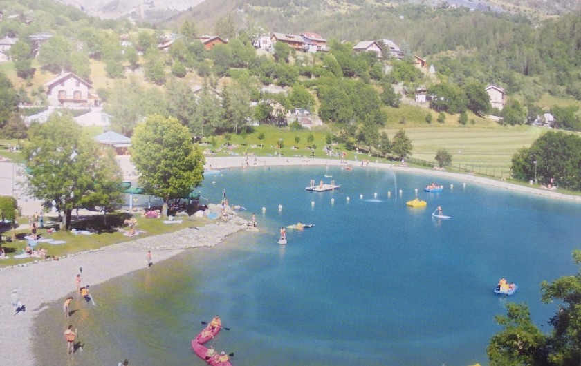 Location de vacances - Chalet à Allos - BASE NAUTIQUE D'ALLOS