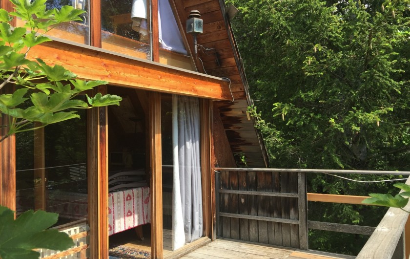 Location de vacances - Chalet à Allos - TERRASSE