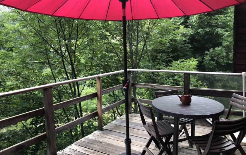 Location de vacances - Chalet à Allos - TERRASSE