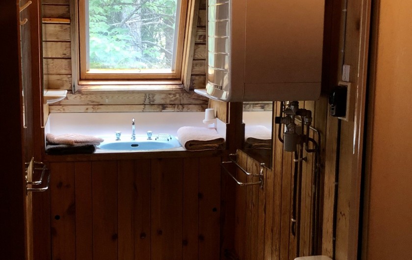 Location de vacances - Chalet à Allos - SALLE D'EAU PRINCIPALE  RCH