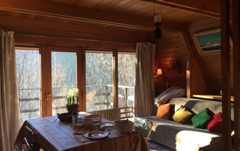 Location de vacances - Chalet à Allos - LIVING ROOM