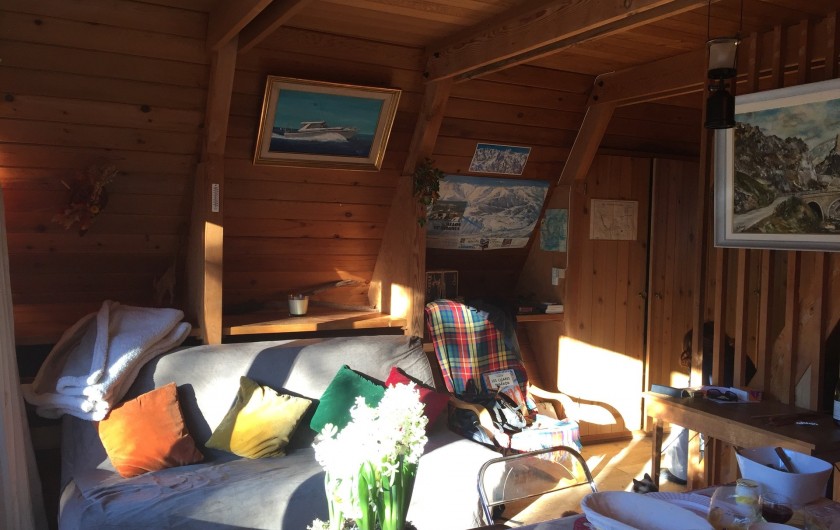 Location de vacances - Chalet à Allos - LIVING ROOM