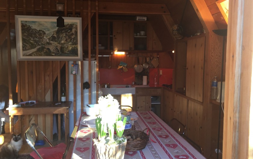 Location de vacances - Chalet à Allos - CUISINE PARTAGÉE
