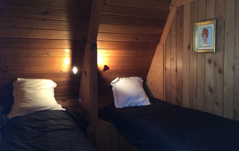 Location de vacances - Chalet à Allos - CHAMBRE RCH / EST