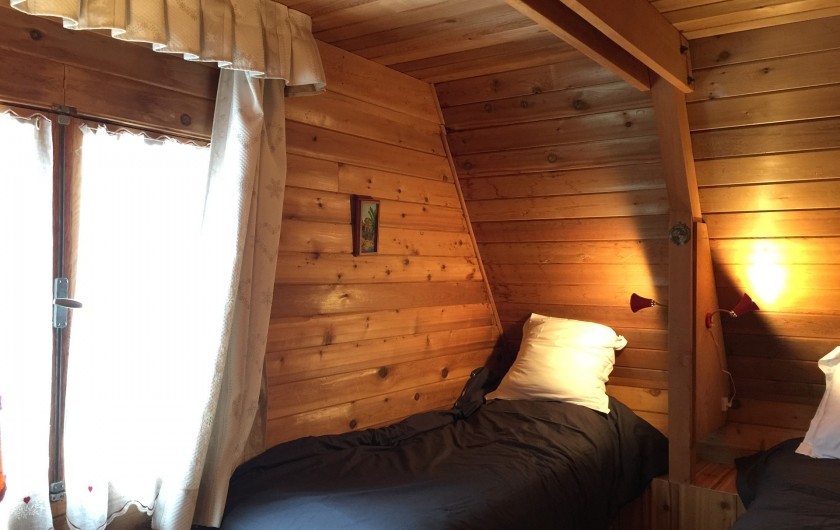 Location de vacances - Chalet à Allos - CHAMBRE  RCH / EST