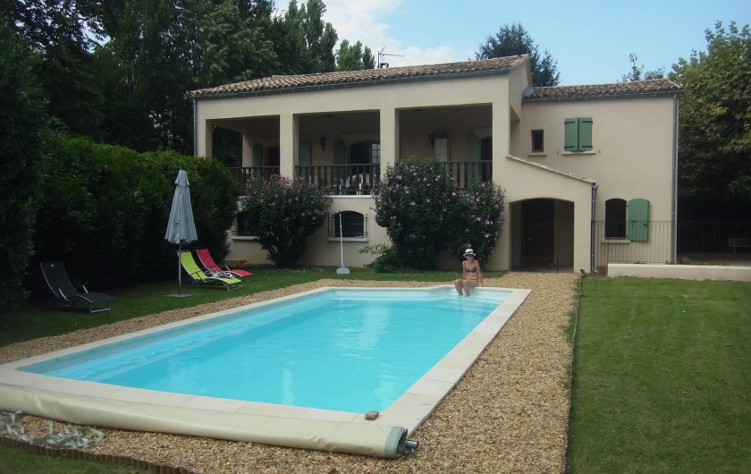 Location de vacances - Appartement à Saint-Ambroix - piscine